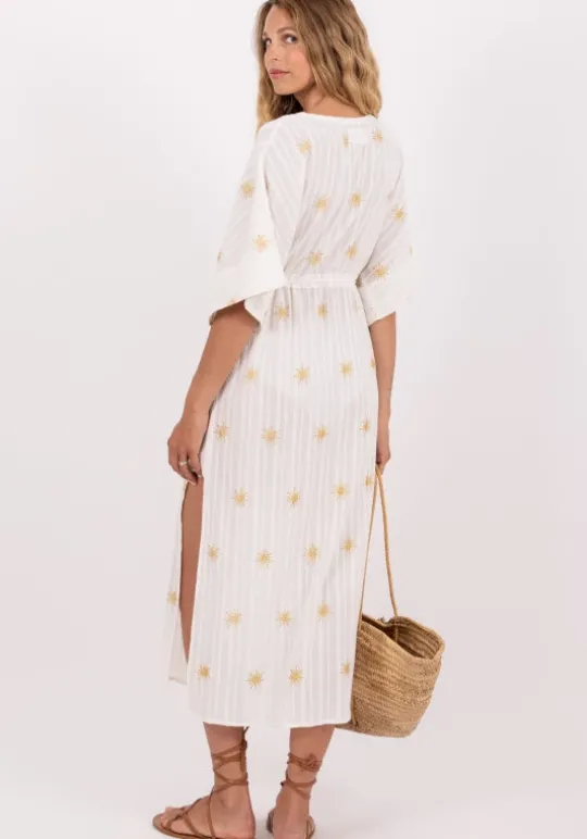 Sundress Addy Kaftan White Sale