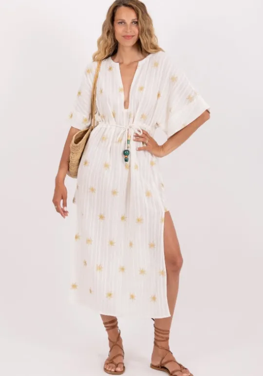 Sundress Addy Kaftan White Sale