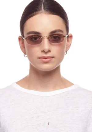 Le Specs Adolfo Sunglasses Lilac Clearance