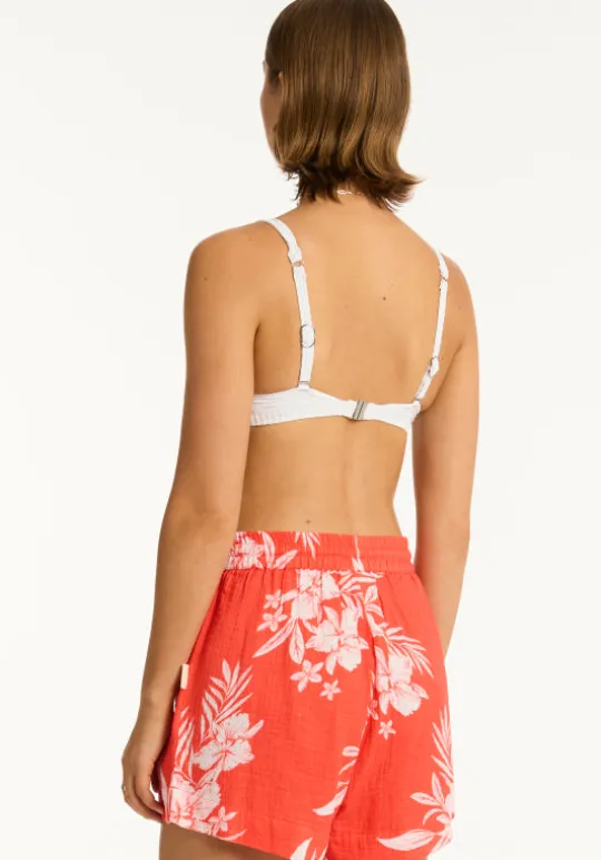Sea Level Aloha Beach Short Flame Hot