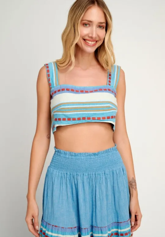 Pearl & Caviar Alonissos Crop Top Outlet