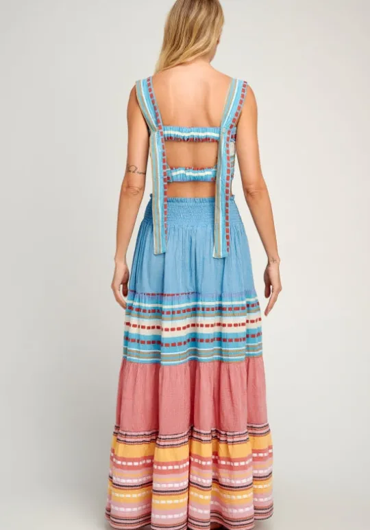 Pearl & Caviar Alonissos Maxi Skirt Online