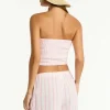 Sea Level Amalfi Bandeau Top Pink AmalfiPink Hot