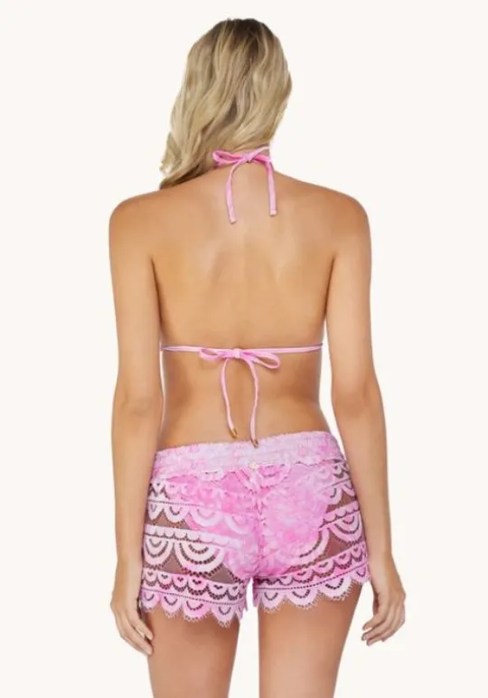 PQ Swim Amalfi Lace Short Amalfi Pink Online