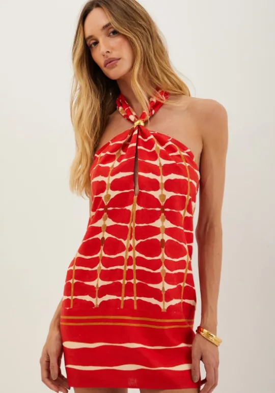 Vix Swimwear Aster Short Dress Agni Clearance