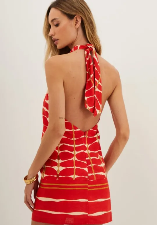 Vix Swimwear Aster Short Dress Agni Clearance