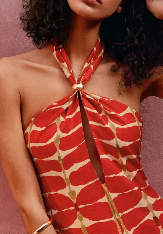 Vix Swimwear Aster Short Dress Agni Clearance