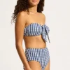 Seafolly Bella Bandeau Bikini Ultramarine Outlet