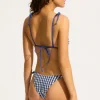Seafolly Bella Triangle Bikini Ultramarine New
