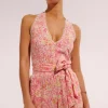 Poupette St Barth Beth Playsuit Pink Online