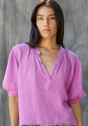 9Seed Biarritz Top Wild Orchid Clearance