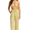 Seafolly Birds of Paradise Pant Yellow Discount