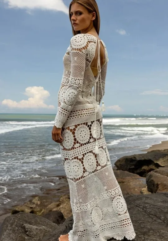 Miss June Birkin Dress White New