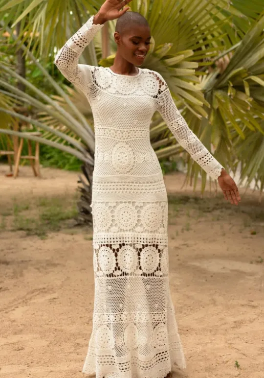 Miss June Birkin Dress White New