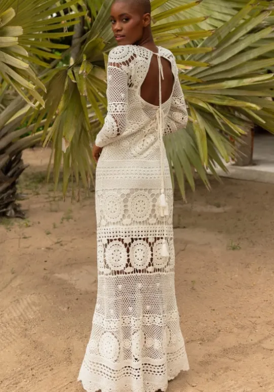 Miss June Birkin Dress White New