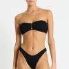 Bond-Eye Blake Bandeau Bikini Black Outlet