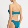 Bond-Eye Blake Bandeau Bikini Shimmer Ocean Hot