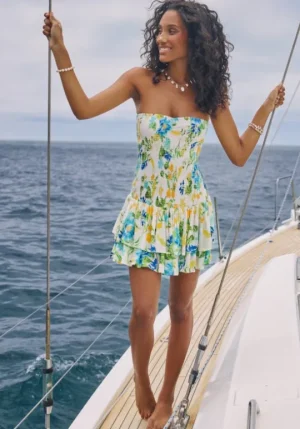 PQ Swim Marie Ruffle Dress Bluebell Sale