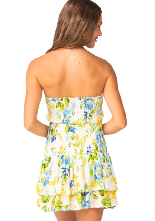 PQ Swim Marie Ruffle Dress Bluebell Sale