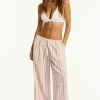 Sea Level Pant Boho Stripe Hot