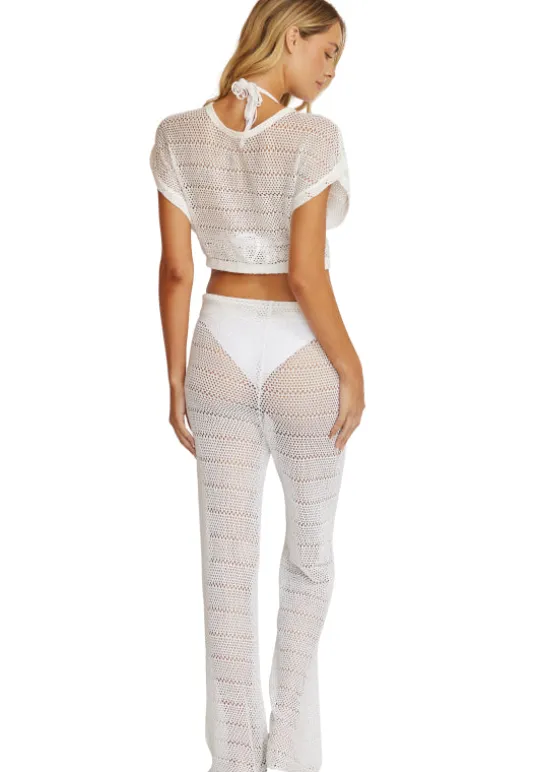 PQ Swim Bree Boho Pant Cream Discount