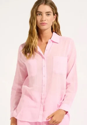 Seafolly Breeze Beach Shirt Blossom Fashion