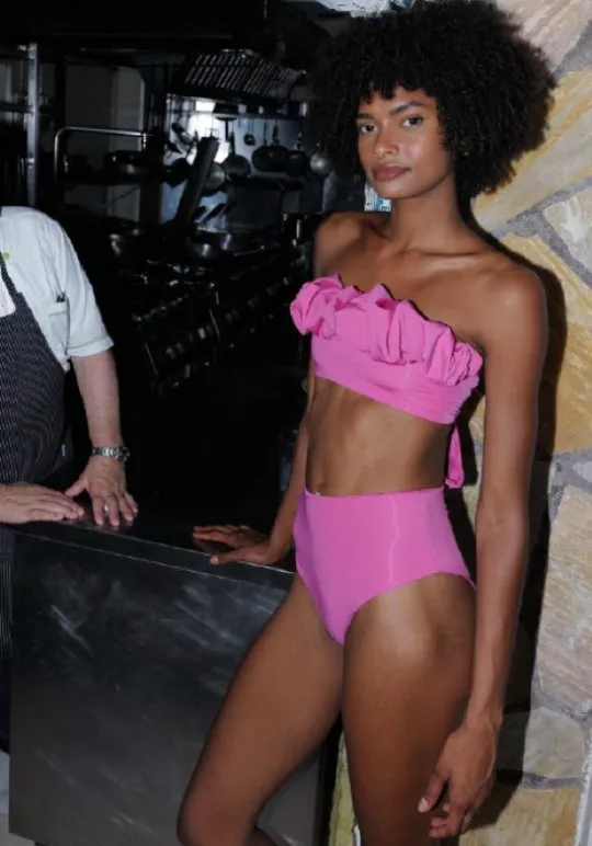 Maygel Coronel Capri Bikini Magenta Fashion