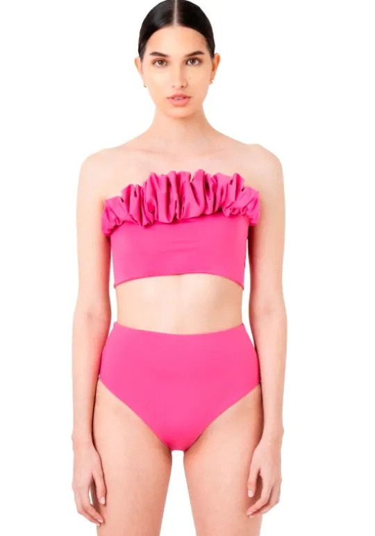 Maygel Coronel Capri Bikini Magenta Fashion
