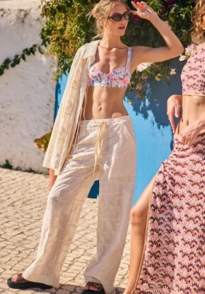 Agua Bendita Caroline Beach Trousers Meraki Clearance