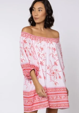 Juliet Dunn Cherry Blossom Boho Dress CherryBlossom Hot