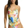 Seafolly Ciao Bella Scoop Neck Swimsuit New