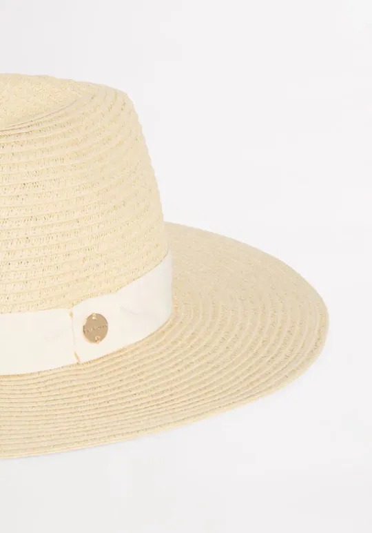 Seafolly Collapsible Fedora Natural Best