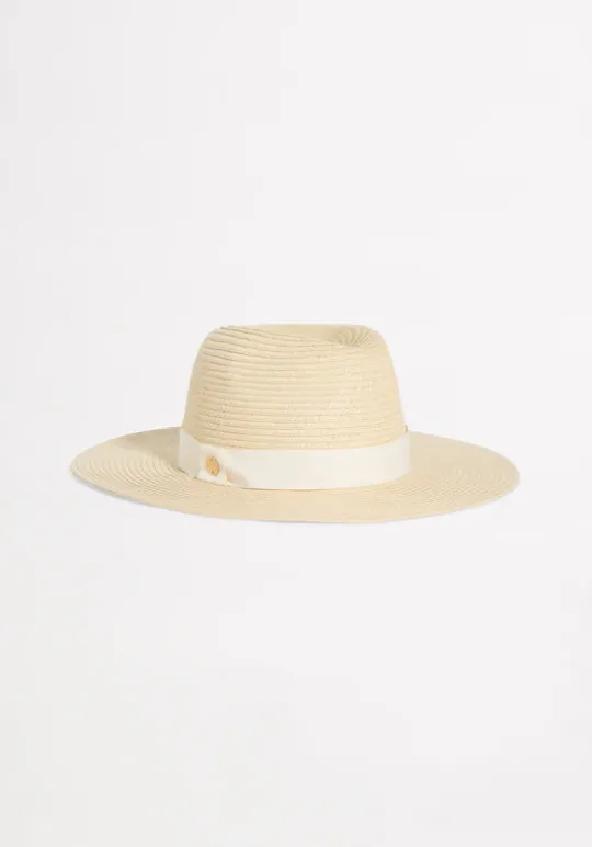 Seafolly Collapsible Fedora Natural Best