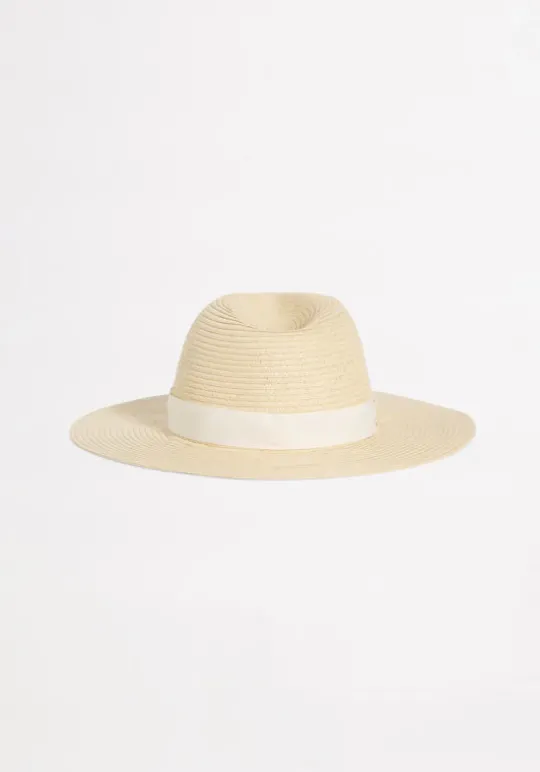 Seafolly Collapsible Fedora Natural Best