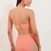 Vix Swimwear Cora Bandeau Bikini Coral Online