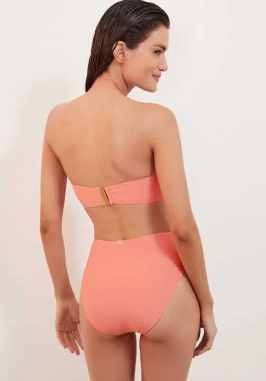 Vix Swimwear Cora Bandeau Bikini Coral Online