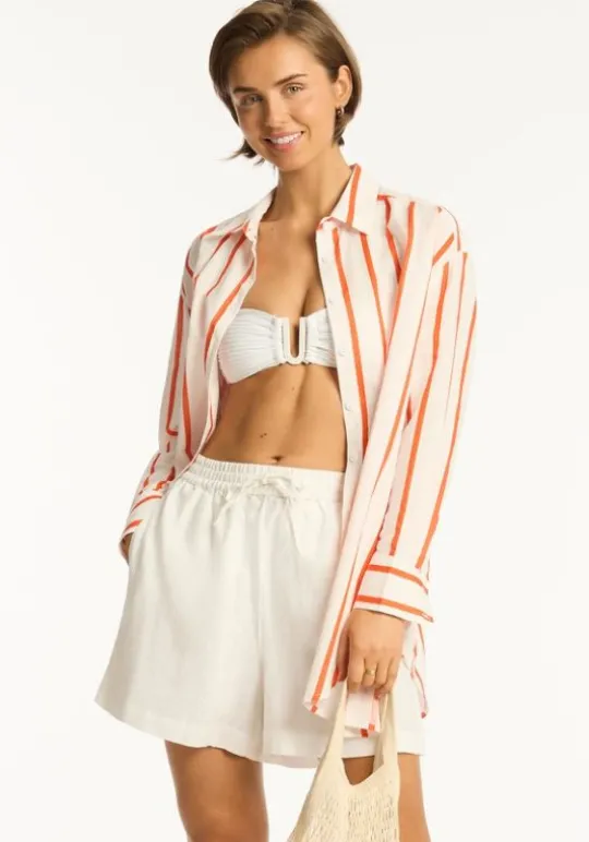 Sea Level Corfu Beach Shirt Discount