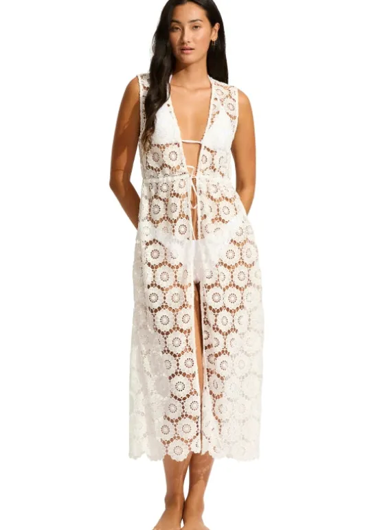 Seafolly Crochet Maxi Cover Up Online