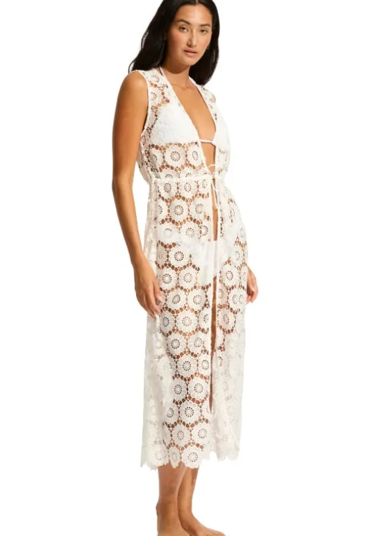 Seafolly Crochet Maxi Cover Up Online