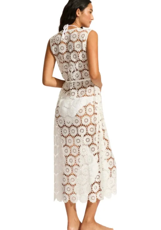 Seafolly Crochet Maxi Cover Up Online