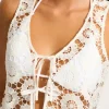 Seafolly Crochet Tie Front Top Sale