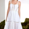 Charo Ruiz Dafelle Long Dress White Discount