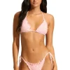 Seafolly Daydreamer Triangle Bikini Pink Outlet