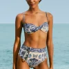 Farm Rio Delicate Tapestry High Waisted Bikini Outlet