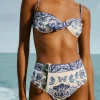 Farm Rio Delicate Tapestry High Waisted Bikini Outlet