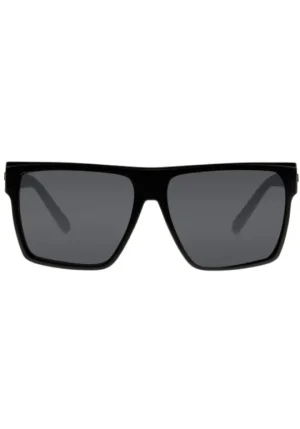 Le Specs Dirty Magic Sunglasses Black Rubber New
