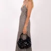 Sundress Ditta Dress Black and White Fashion