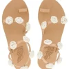 Ancient Greek Sandals Eleftheria Sandals Beige Outlet
