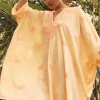 Juliet Dunn Embroidered Kaftan Melon Sale