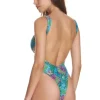 Reina Olga Exotica Swimsuit Green Flowers Best